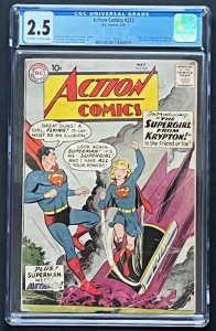 Action Comics #252 CGC 2.5 Supergirl DC Comics 1959