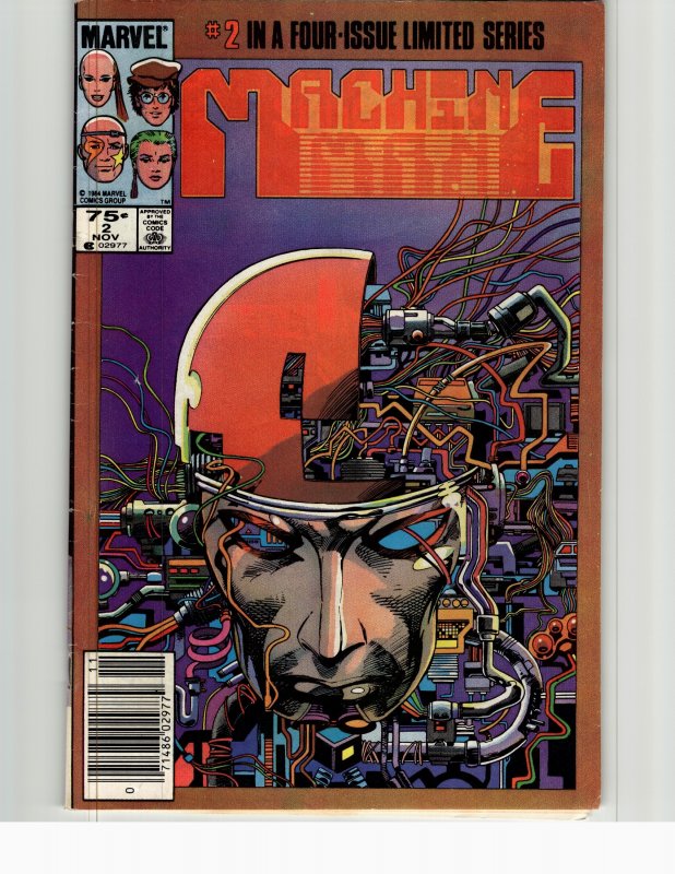 Machine Man #2 (1984) Machine Man [Key Issue]