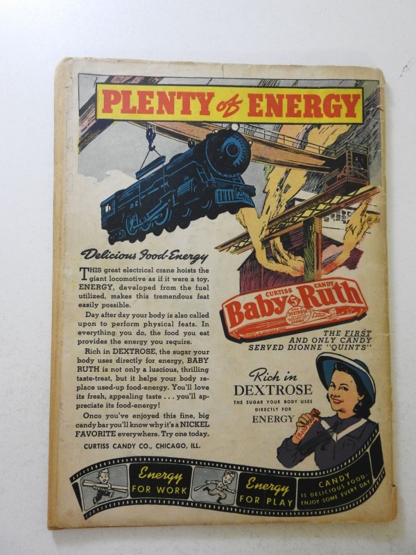 Detective Comics #57 (1941) GD+ Cond cover detached, 2 in cumulative spine split