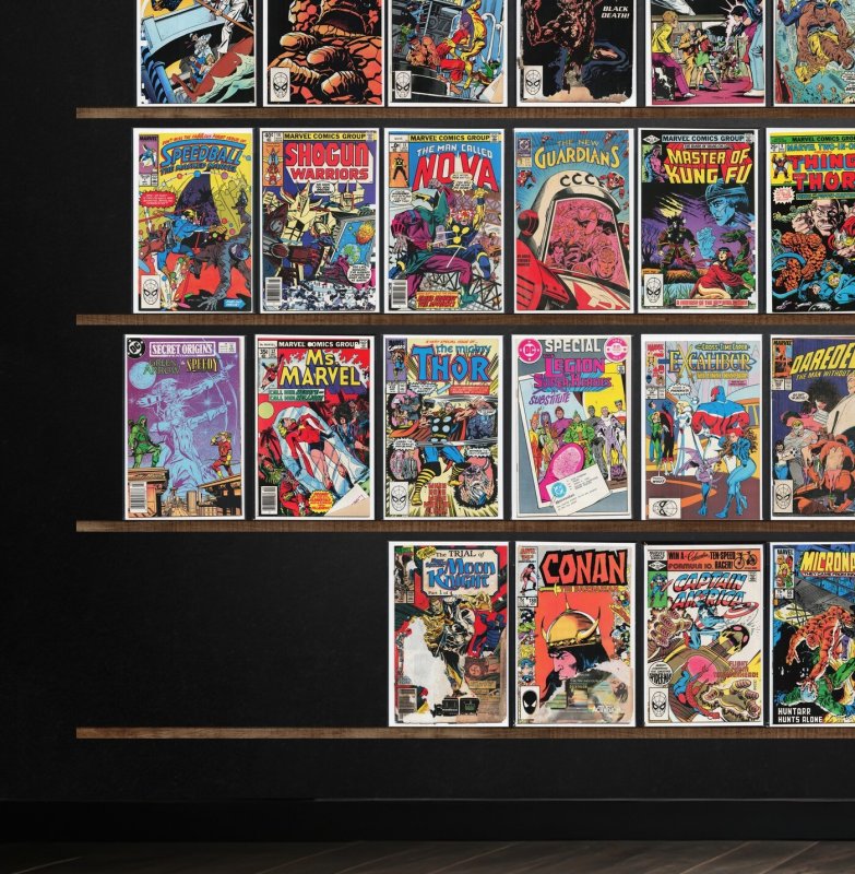 Huge Lot 150+ Comics with Captain America, Justice, Daredevil & More!