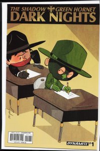 The Shadow/Green Hornet: Dark Nights #1 Subscription variant (2013) The Shadow