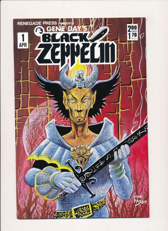 Renegade Press BLACK ZEPPELIN #1,2,3,4,5 Comp Set(1985) ~ VF/NM (PF202) 5 Comics