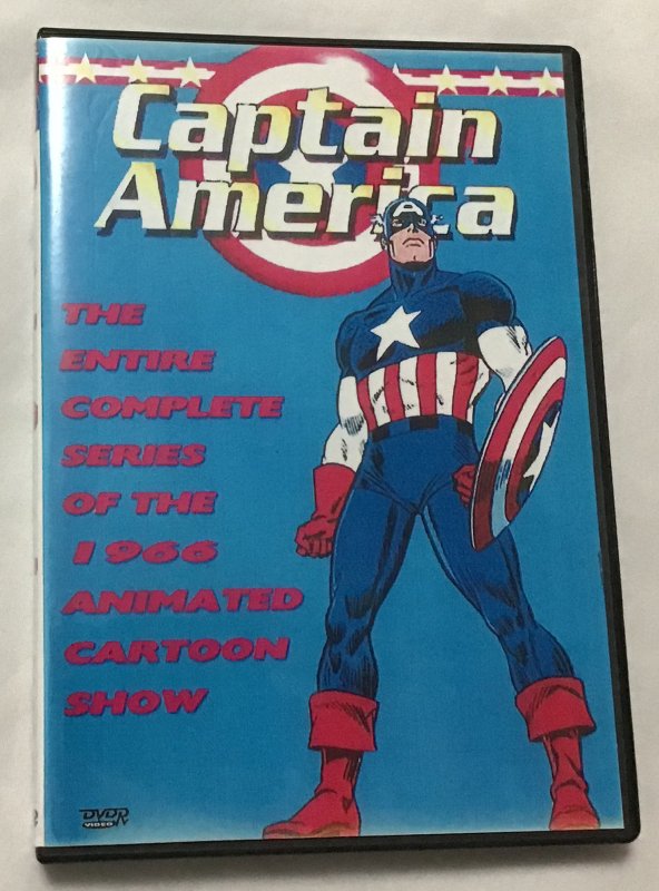 Captain America 1966 series, DVD, 39 episodes