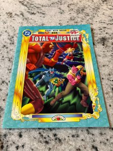 Total Justice Paint With Water Landoll's Book 1997 DC Comics 1 J391