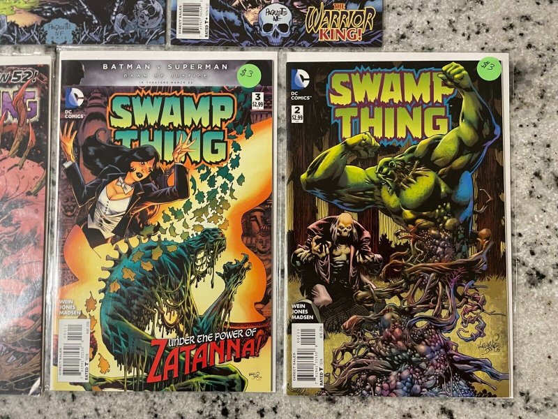 Lot Of 5 Swamp Thing DC Comic Books New 52 # 2 3 5 8 9 NM 1st PR Batman 49 J801 