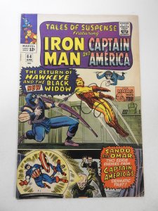 Tales of Suspense #64 (1965) PR Condition incomplete - see description