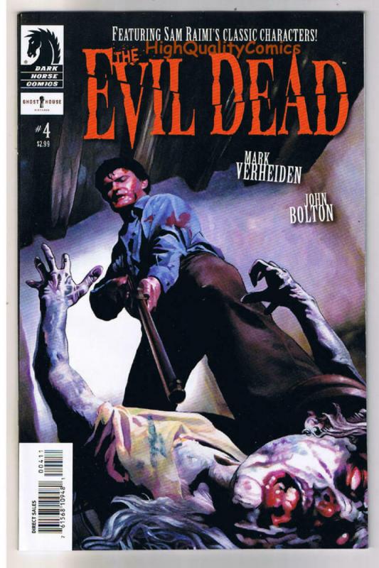 EVIL DEAD 1 2 3 4, NM, John Bolton, Army of Darkness, 2008, Zombie, Book of Dead