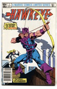 Hawkeye #1--1983--First issue--Comic Book--Marvel--Newsstand--VF/NM