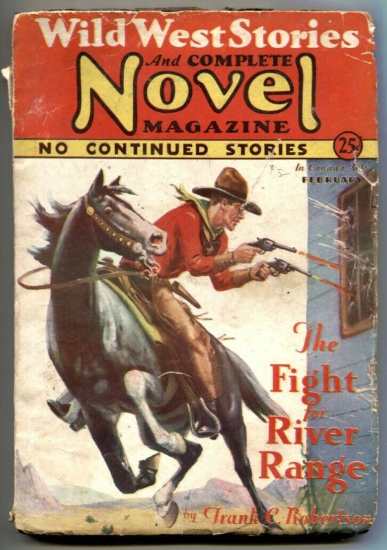 Wild West Stories & Complete Novel Pulp February 1931