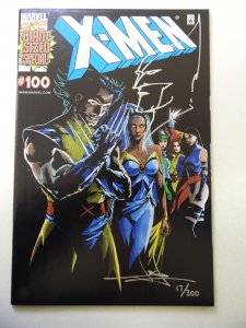 X-Men #100 Dynamic Forces Cover Signed & Sketched by Jae Lee! W/COA FN/VF Cond