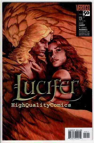 LUCIFER #50, VF+, Devil, Vertigo, Lilith, Craig Russell, more in store