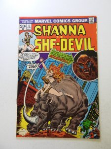 Shanna the She-Devil #4 (1973) VF+ condition