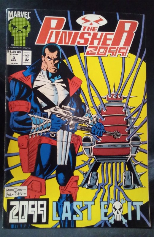The Punisher 2099 #3 1993 Marvel Comics Comic Book