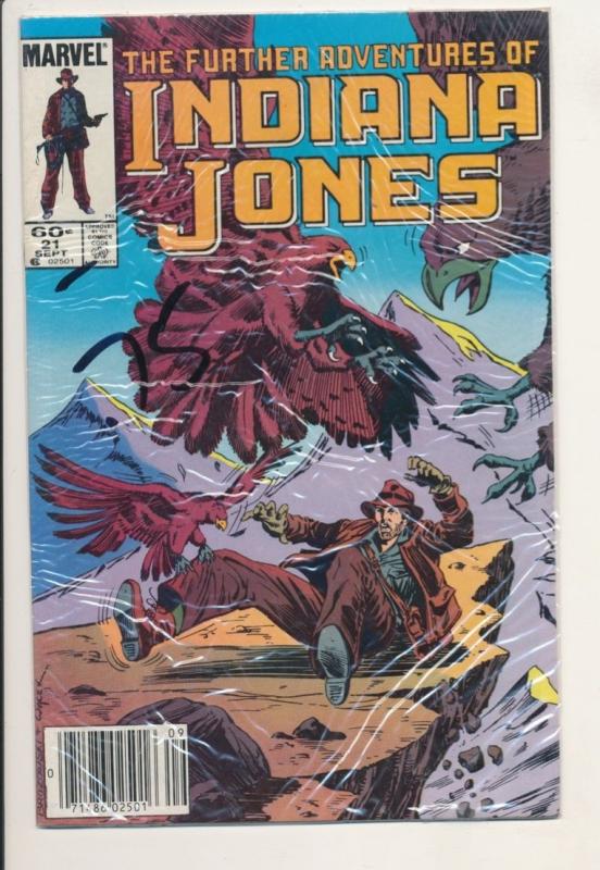 Further Adventures of Indiana Jones #21 Fine+ (6.0) Marvel Comics (505J)  