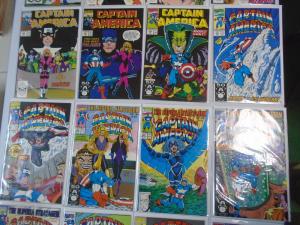 Captain America, 43 Different Lot From:#370-454 (Last Issue) 8.0/VF (1990-1996)