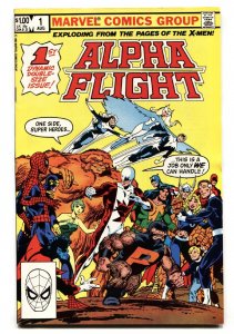 Alpha Flight #1  1983 - Marvel  -VF+ - Comic Book