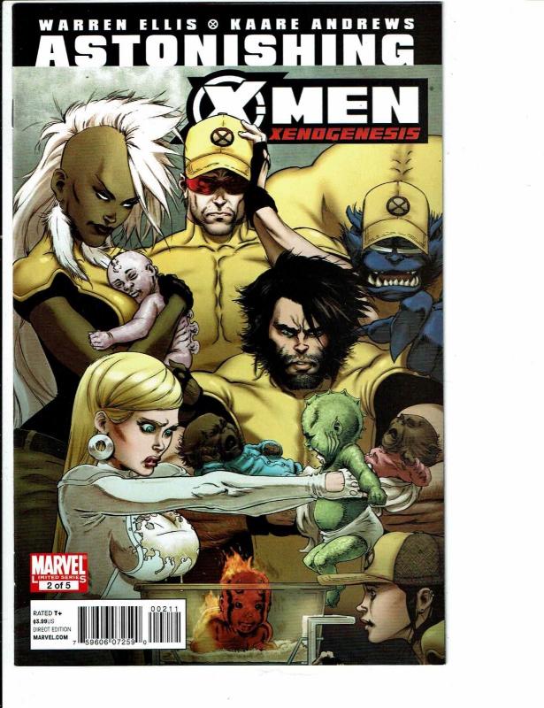 3 Astonishing X-Men Xenogenesis Marvel Comic Books # 1 2 3 Warren Ellis TW40