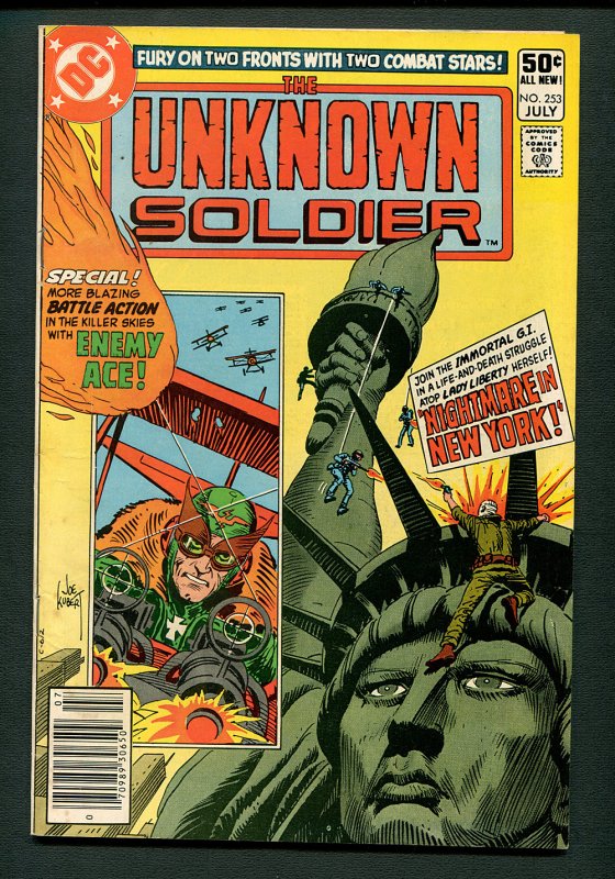 Unknown Soldier #253 ( 5.0 VG/FN ) Joe Kubert Cover / July 1981