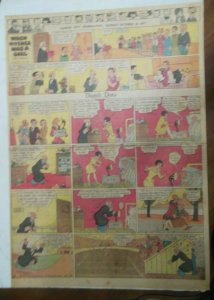 Dumb Dora Sunday Page by Chic Young from 10/16/1927 Large Full Size Page !