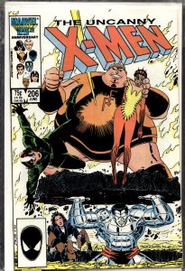 The Uncanny X-Men #206 (1986) X-Men