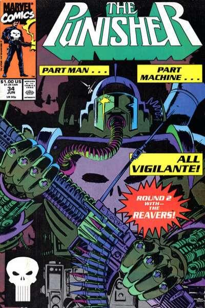 Punisher (1987 series) #34, NM- (Stock photo)