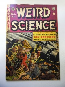 Weird Science #17 (1953) FR/GD Condition tape along spine