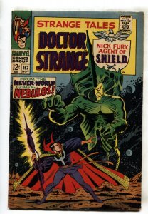 STRANGE TALES #162--1967--NICK FURY--DR. STRANGE--MARVEL--comic book