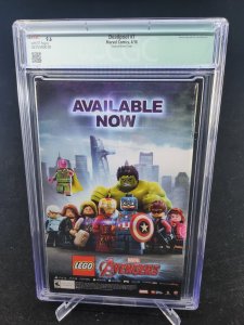 Deadpool #7 - Signed Skottie Young /  Variant Cover (CGC Qual 9.6) 2016