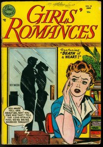 Girls Romances #18 1952-Death of a Heart- DC Romance VG