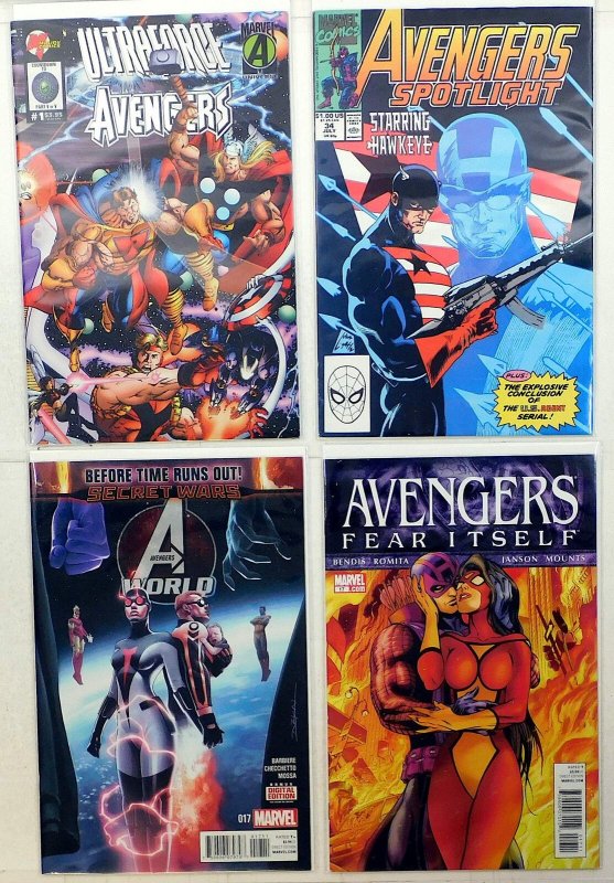 Avengers Lot 4 #Ultraforce 1, Spotlight 34, World 17, Fear 17 Marvel Comics