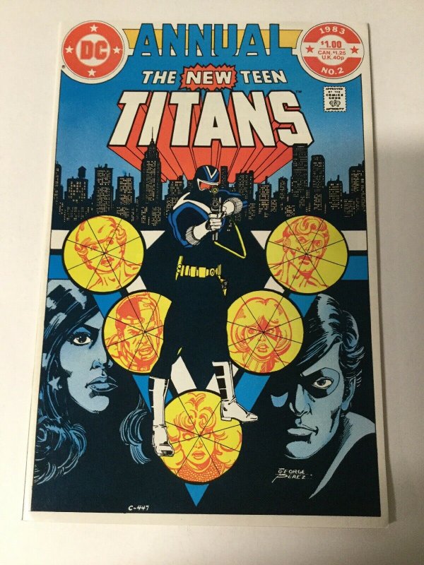 New Teen Titans Annual 2 Nm Near Mint First 1st Vigilante Dc