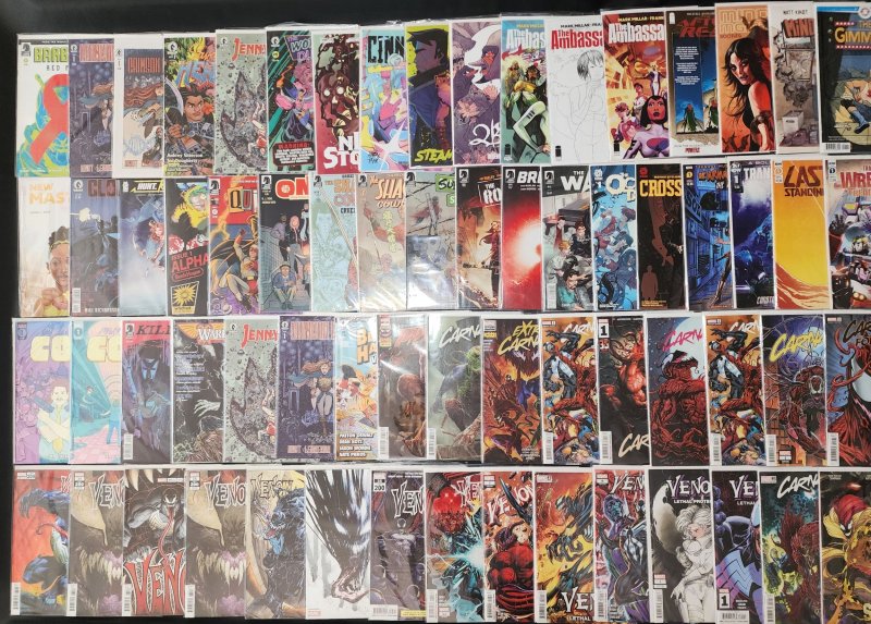 Huge Lot of 150+ Marvel / Indie Comics VENOM / CARNAGE / TRANSFORMERS Avg VF/NM