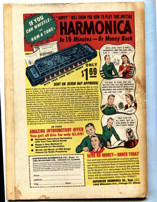 Tim Holt Comics #14--comic book--1950--Frank Bolle--Golden Age Western Ghost Rid