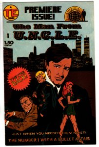 Entertainment Publishing! The Man From U.N.C.L.E. #1! Great Looking Book!