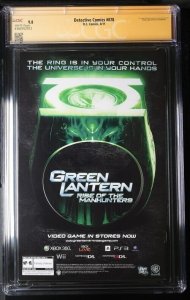 Detective Comics (2011) #878 (CGC 9.8 SS) Signed Jock * DC Comics * Synder Story