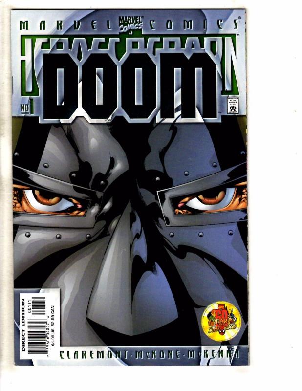 Lot Of 7 Heroes Reborn Marvel Comic Books # 1's Doom Doomsday Rebel + MORE GM15