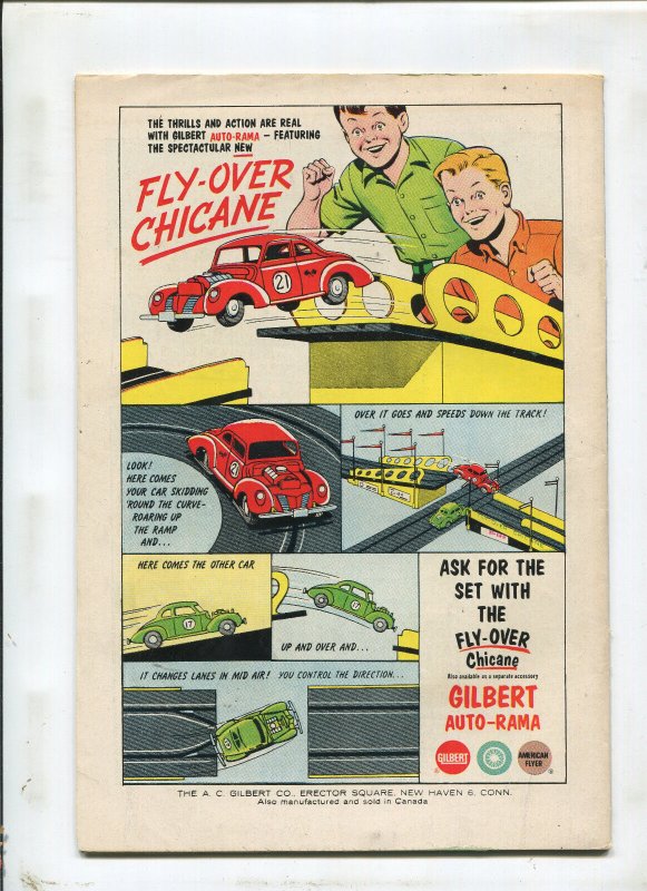 WORLDS FINEST #138 (8.0) SECRETS OF THE CAPTURED CAVEMAN! 1963