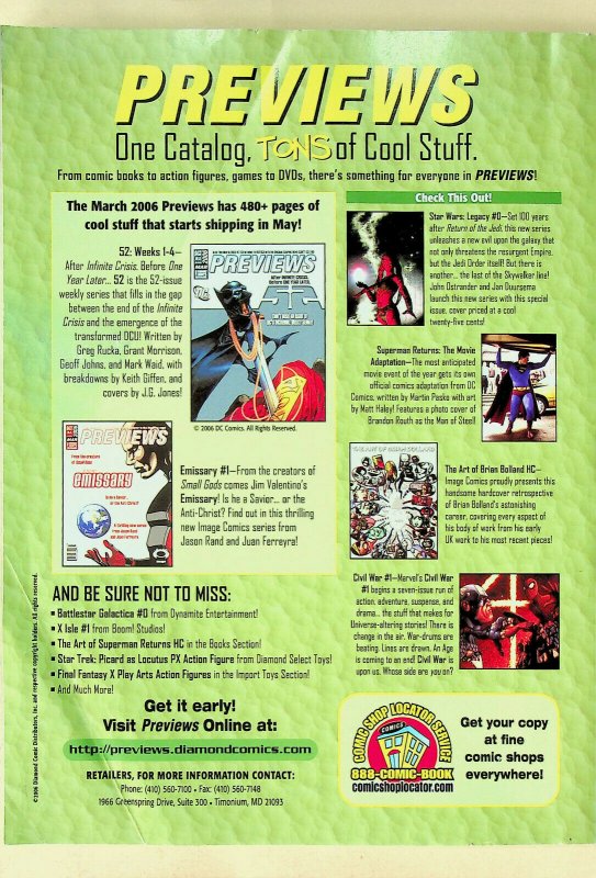 Comic Buyer's Guide #1617 Jun 2006 - Krause Publications 