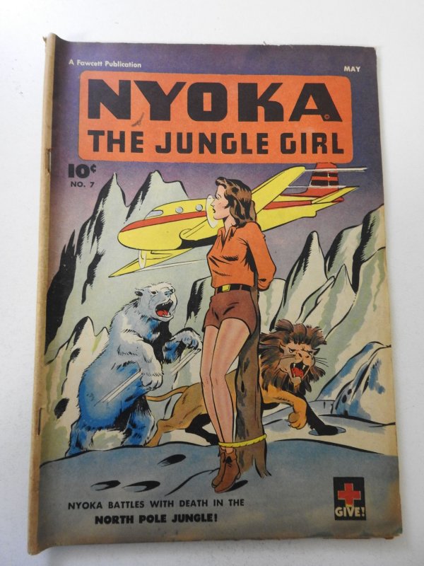 Nyoka the Jungle Girl #7 (1947) VG- Condition