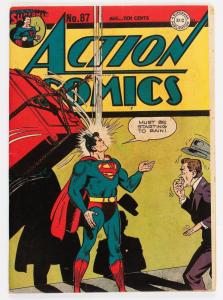 Action Comics #87 (Aug 1945, DC) - Apparent Fine