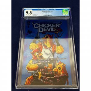 Chicken Devil #1 CGC 9.8 Ambassador Metal Edition Diamond Retailer Summit