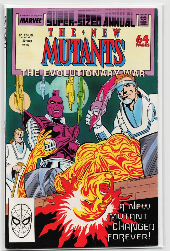 The New Mutants Annual #4 (1988) New Mutants