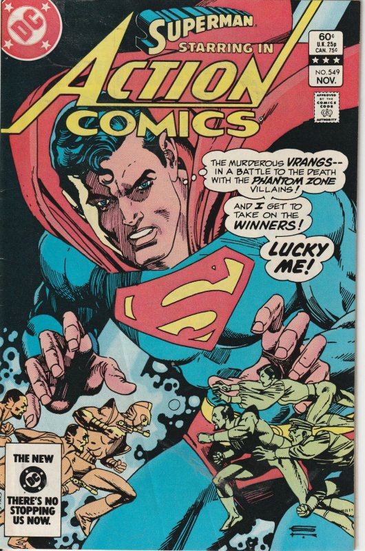 Action Comics #549 (1983)  General Zod ! Ursa !