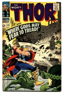 THOR 132 comic book-1st ego 1966-Marvel Silver-Age GOTG VG/fn