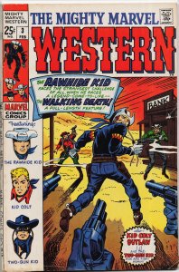 The Mighty Marvel Western #3 (1969) Rawhide Kid