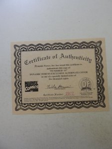 The Punisher #1 Dynamic Forces Cover (2000) # 2972/5000 see description