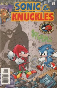 Sonic & Knuckles # 1 Cover A VF Archie Adventure 1995 [A1]