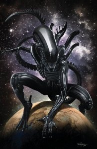ALIEN #1 MICO SUAYAN TRADE/VIRGIN VARIANT  SET MARVEL NM.