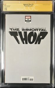 Immortal Thor (2024) #15 (CGC 9.8 SS) Signed  Pablo Lobos Villalobos Census= 1
