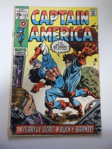 Captain America #132 (1970) GD+ Condition